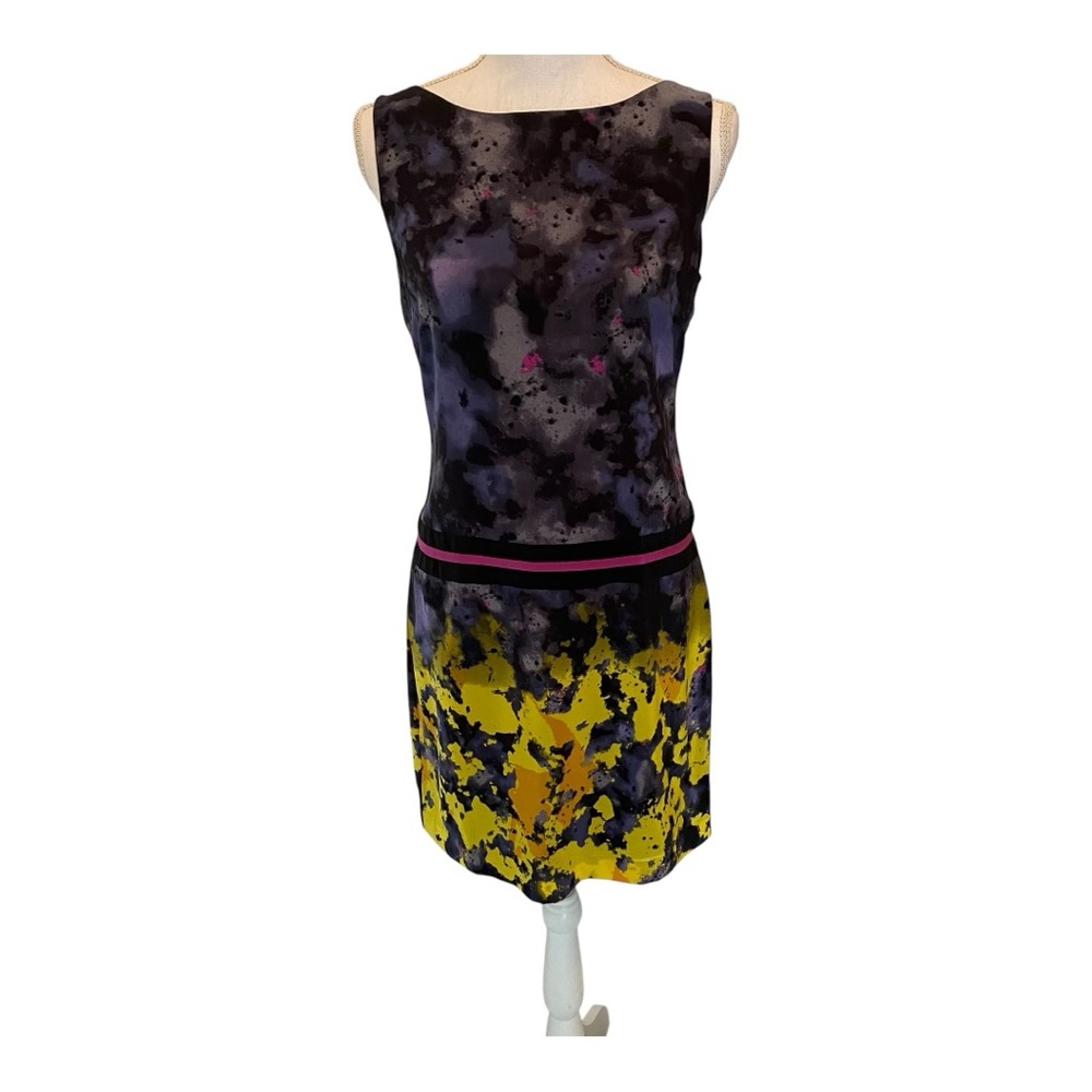 Suzi Chin for Maggy Boutique silk sleeveless dress.